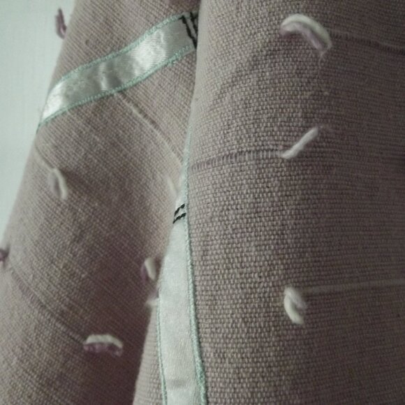 Vintage Jacket Daniel K NY Pink Cotton Jacket with Butterfly applique LARGE - Picture 15 of 15